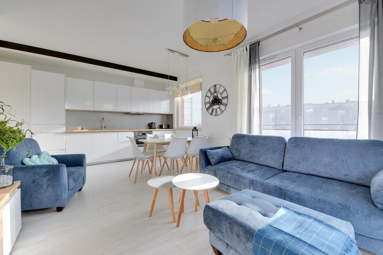Nordbyhus Apartamenty Nowa Grobla กดัญสก์ ภายนอก รูปภาพ