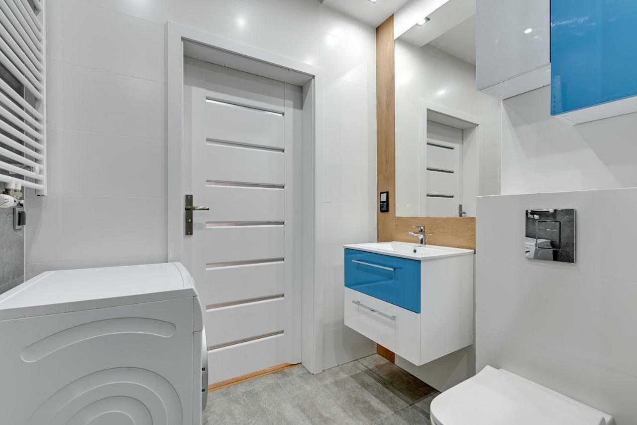 Nordbyhus Apartamenty Nowa Grobla กดัญสก์ ภายนอก รูปภาพ