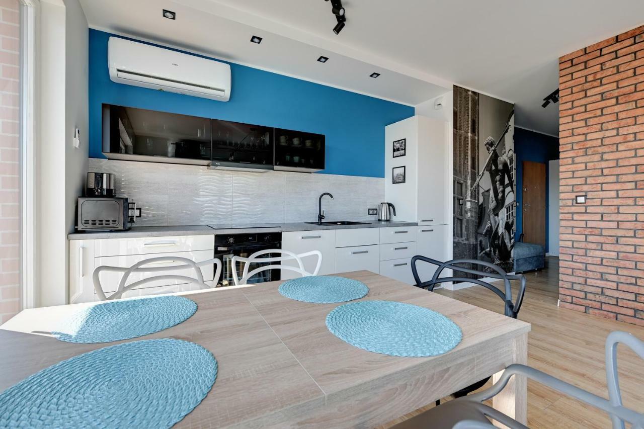 Nordbyhus Apartamenty Nowa Grobla กดัญสก์ ภายนอก รูปภาพ